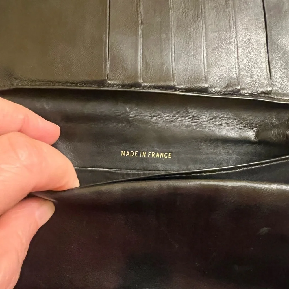 Authentic Vintage Chanel Timeless CC Long Wallet. box and authenticated card.